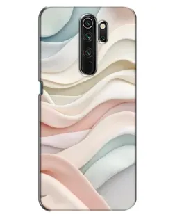 Чехол для OPPO A5 (2020) с картинкой «Пастельные нежные волны»