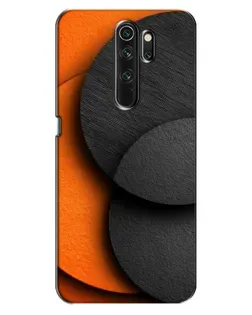 Чехол для OPPO A5 (2020) с картинкой «Геометрия оранжевых кругов»
