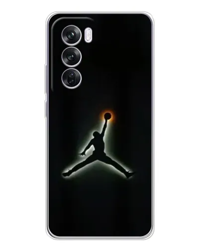 Чехол для OPPO A5 5G с картинкой «Jordan Gradient Logo»