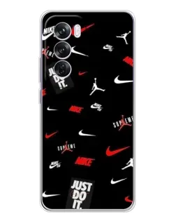 Чехол для OPPO A5 5G с картинкой «Nike Mix Pattern»