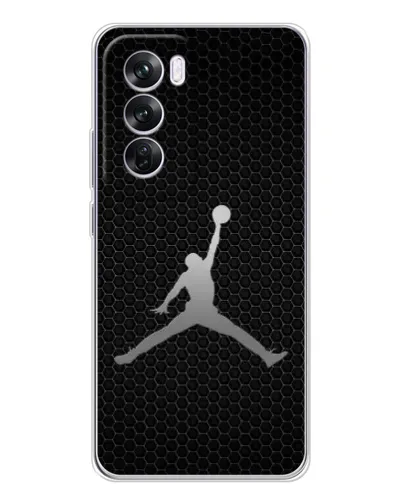 Чехол для OPPO A5 5G с картинкой «Jordan Dark Carbon»