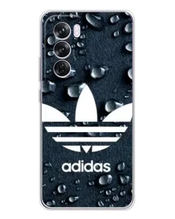 Чехол для OPPO A5 5G с картинкой «Adidas Trefoil Blue»