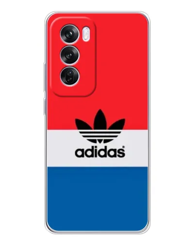 Чехол для OPPO A5 5G с картинкой «Ретро блоки Adidas» Чехол для OPPO A5 5G с картинкой «Ретро блоки Adidas»