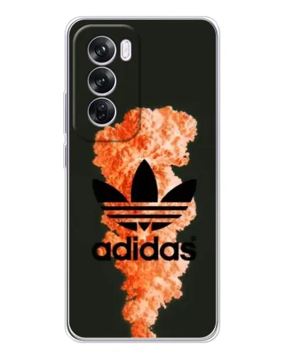 Чехол для OPPO A5 5G с картинкой «Оранжевый дым Adidas» Чехол для OPPO A5 5G с картинкой «Оранжевый дым Adidas»