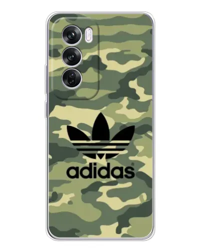 Чехол для OPPO A5 5G с картинкой «Милитари стиль Adidas» Чехол для OPPO A5 5G с картинкой «Милитари стиль Adidas»