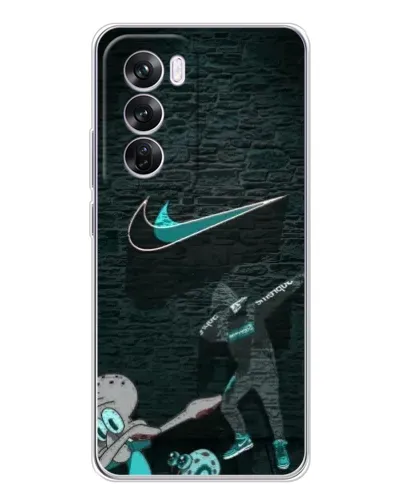 Чехол для OPPO A5 5G с картинкой «Спортивный арт Nike»