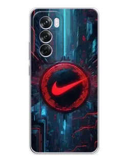 Чохол для OPPO A5 5G з картинкою «Техногенний стиль Nike»