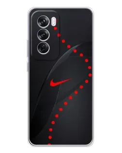 Чохол для OPPO A5 5G з картинкою «Абстрактний дизайн Nike»
