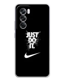Чохол для OPPO A5 5G з картинкою «Текстовий принт Nike»