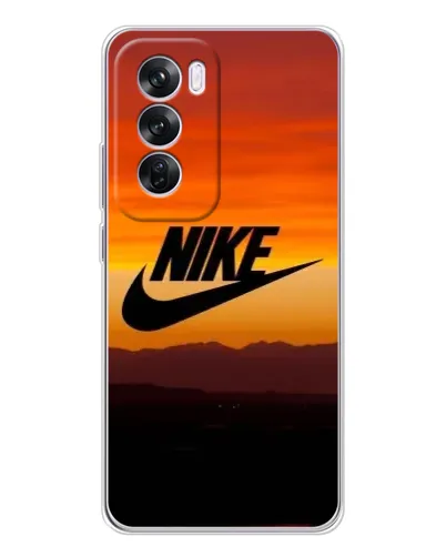 Чехол для OPPO A5 5G с картинкой «Nike — вечерний горизонт»