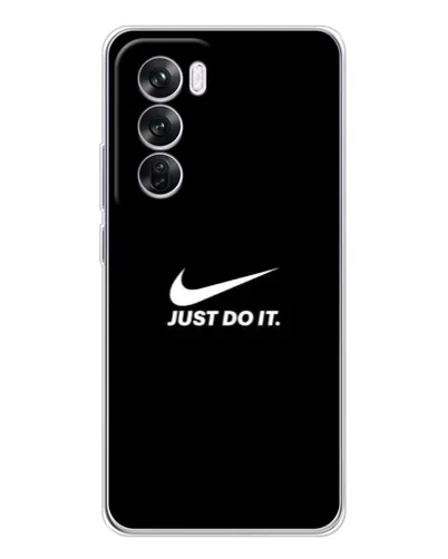 Чехол для OPPO A5 5G с картинкой «Минимализм от Nike»