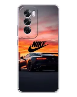 Чохол для OPPO A5 5G з картинкою «Nike та суперкар»