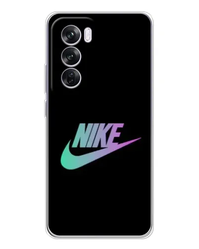 Чехол для OPPO A5 5G с картинкой «Nike — городская ночь»