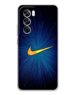 Чохол для OPPO A5 5G з картинкою «Синій пульс Nike»