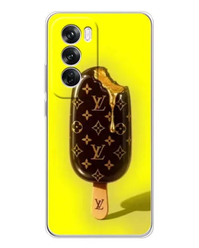 Чехол для OPPO A5 5G с картинкой «Мороженое от LV»