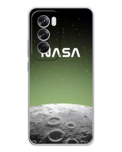 Чехол для OPPO A5 5G с картинкой «NASA — лунный градиент» Чехол для OPPO A5 5G с картинкой «NASA — лунный градиент»