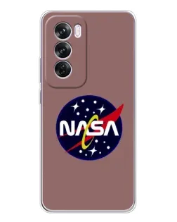 Чехол для OPPO A5 5G с картинкой «NASA — ретро космос»