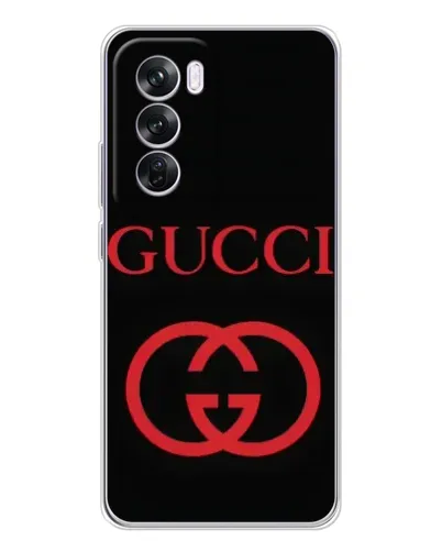 Чехол для OPPO A5 5G с картинкой «Gucci — красный логотип» Чехол для OPPO A5 5G с картинкой «Gucci — красный логотип»
