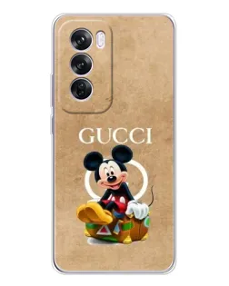 Чохол для OPPO A5 5G з картинкою «Міккі Маус Gucci — крафт»