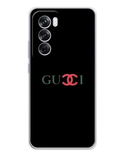 Чехол для OPPO A5 5G с картинкой «Gucci — красный градиент» Чехол для OPPO A5 5G с картинкой «Gucci — красный градиент»