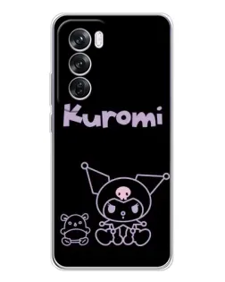 Чохол для OPPO A5 5G з картинкою «Kuromi — чорний мінімалізм» Чохол для OPPO A5 5G з картинкою «Kuromi — чорний мінімалізм»