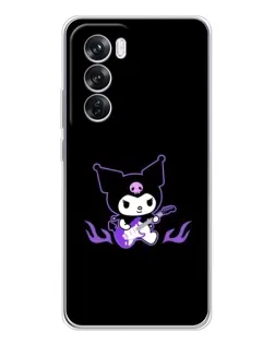 Чехол для OPPO A5 5G с картинкой «Электрическая Kuromi» Чехол для OPPO A5 5G с картинкой «Электрическая Kuromi»