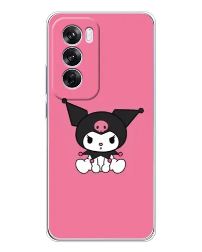 Чехол для OPPO A5 5G с картинкой «Хмурая Kuromi»