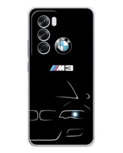 Чохол для OPPO A5 5G з картинкою «Мінімалістичний принт BMW M3»