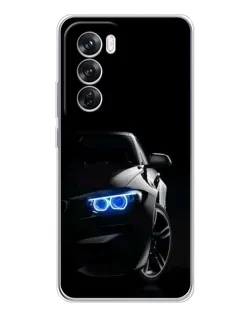 Чохол для OPPO A5 5G з картинкою «BMW — нічний погляд»