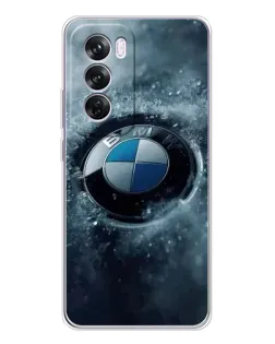Чохол для OPPO A5 5G з картинкою «Логотип BMW — лід»