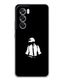 Чехол для OPPO A5 5G с картинкой «PUBG — белый шлем»