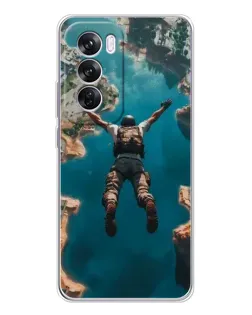 Чехол для OPPO A5 5G с картинкой «PUBG — свободное падение»