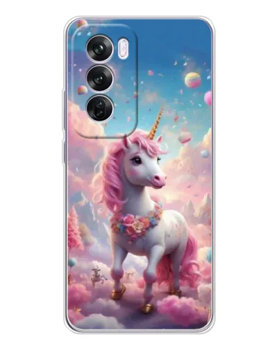 Чехол для OPPO A5 5G с картинкой «Единорог среди облаков» Чехол для OPPO A5 5G с картинкой «Единорог среди облаков»