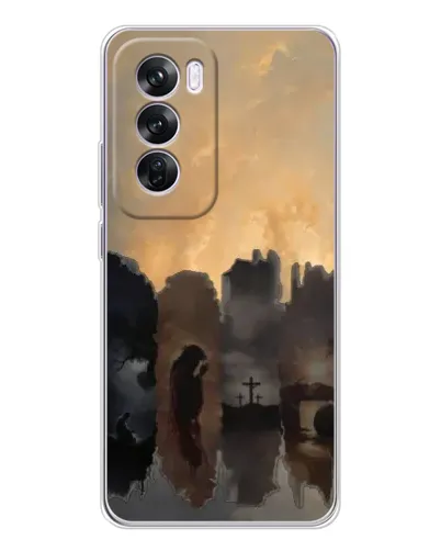 Чехол для OPPO A5 5G с картинкой «Дорога к вере» Чехол для OPPO A5 5G с картинкой «Дорога к вере»