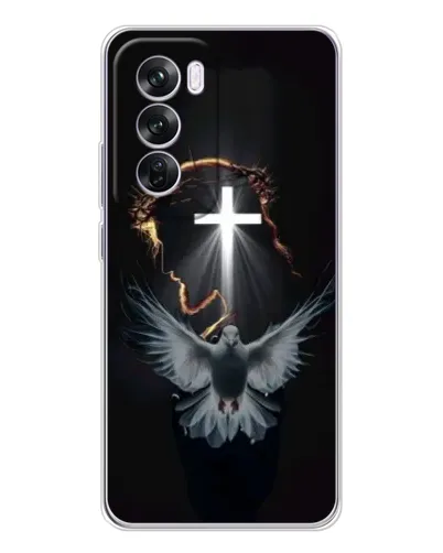 Чехол для OPPO A5 5G с картинкой «Голубь и Свет» Чехол для OPPO A5 5G с картинкой «Голубь и Свет»