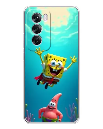 Чехол для OPPO A5 5G с картинкой «Спанч Боб под водой» Чехол для OPPO A5 5G с картинкой «Спанч Боб под водой»