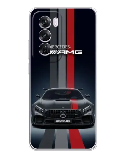 Чехол для OPPO A5 5G с картинкой «Mercedes — белый карбон» Чехол для OPPO A5 5G с картинкой «Mercedes — белый карбон»