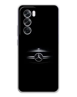 Чохол для OPPO A5 5G з картинкою «Mercedes — абстрактні лінії»