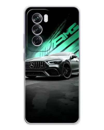Чехол для OPPO A5 5G с картинкой «Темный Mercedes AMG» Чехол для OPPO A5 5G с картинкой «Темный Mercedes AMG»