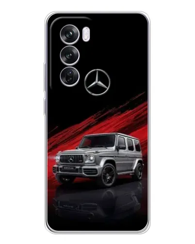 Чехол для OPPO A5 5G с картинкой «Mercedes G-Class красный» Чехол для OPPO A5 5G с картинкой «Mercedes G-Class красный»