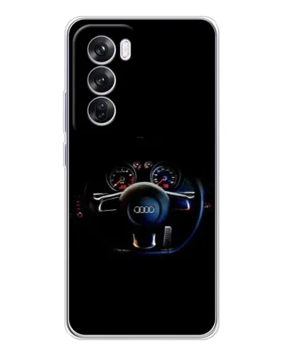 Чехол для OPPO A5 5G с картинкой «Салон Audi — руль» Чехол для OPPO A5 5G с картинкой «Салон Audi — руль»
