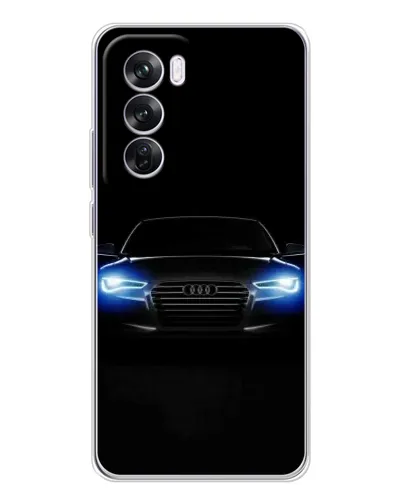 Чехол для OPPO A5 5G с картинкой «Audi в неоне» Чехол для OPPO A5 5G с картинкой «Audi в неоне»
