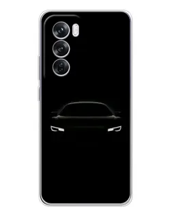 Чохол для OPPO A5 5G з картинкою «Погляд Audi у темряві»