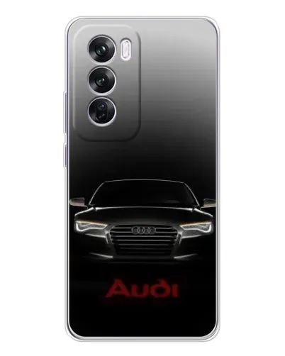 Чехол для OPPO A5 5G с картинкой «Audi — градиентный контур» Чехол для OPPO A5 5G с картинкой «Audi — градиентный контур»