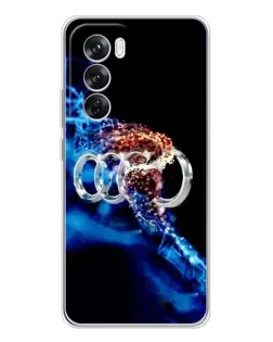 Чохол для OPPO A5 5G з картинкою «Енергія лого Audi»
