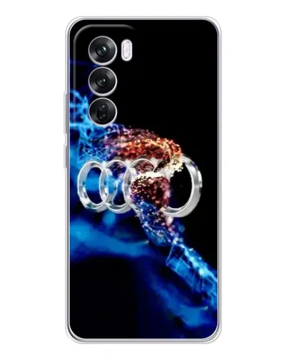 Чехол для OPPO A5 5G с картинкой «Энергия лого Audi» Чехол для OPPO A5 5G с картинкой «Энергия лого Audi»