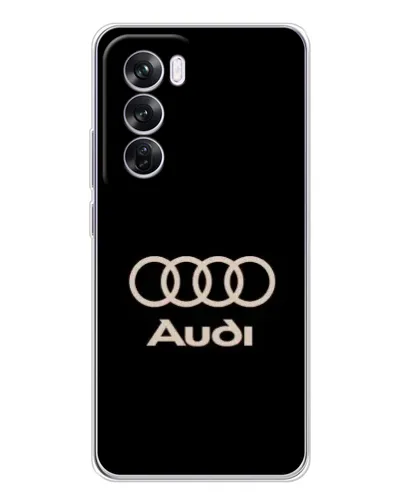 Чехол для OPPO A5 5G с картинкой «Audi — золотой логотип» Чехол для OPPO A5 5G с картинкой «Audi — золотой логотип»