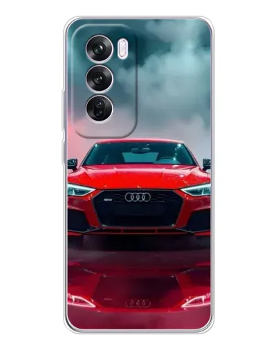 Чехол для OPPO A5 5G с картинкой «Audi RS — красный стиль» Чехол для OPPO A5 5G с картинкой «Audi RS — красный стиль»