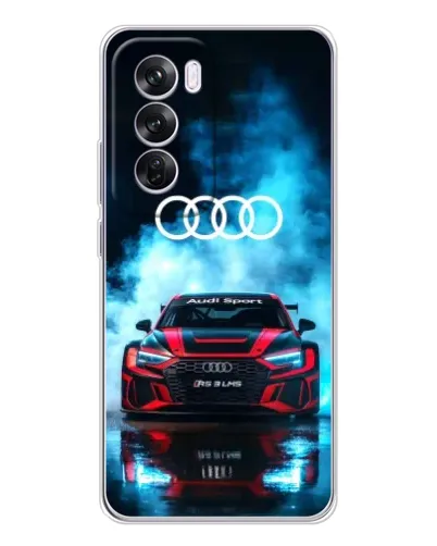 Чехол для OPPO A5 5G с картинкой «Audi Sport — неон» Чехол для OPPO A5 5G с картинкой «Audi Sport — неон»