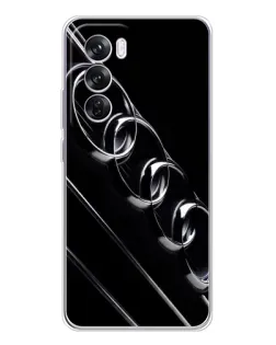 Чохол для OPPO A5 5G з картинкою «Audi — абстрактні кільця»
